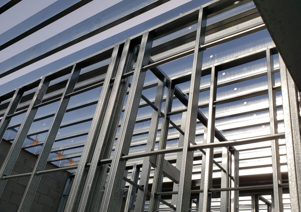 Steel frame barndominium in Alabama