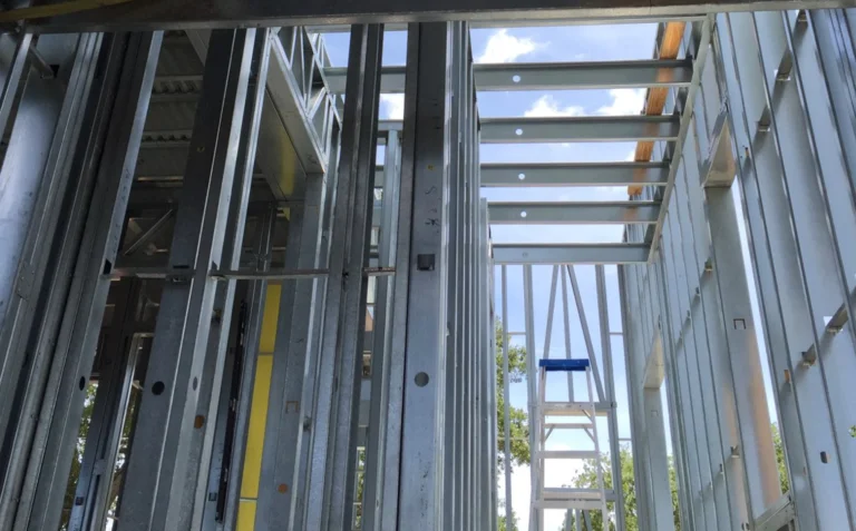 Barndominium steel framing in Alabama