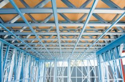 Barndo steel roof trusses in Alabama