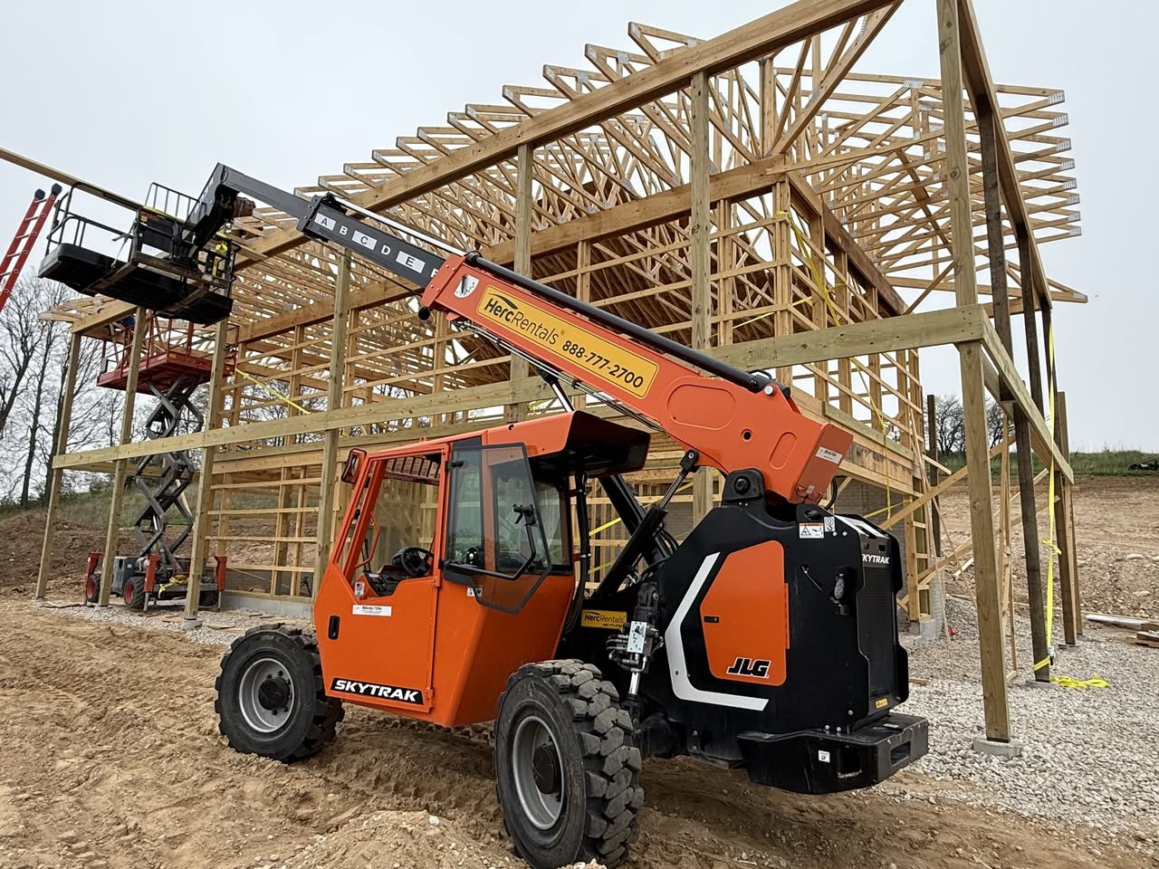 Barndo wood frame foundation in Alabama